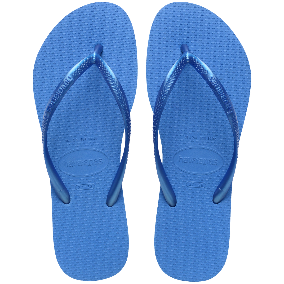 Kids' Slim Flip Flops - BRILLIANT BLUE